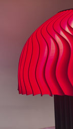 Nuclear Red Table Lamp Video