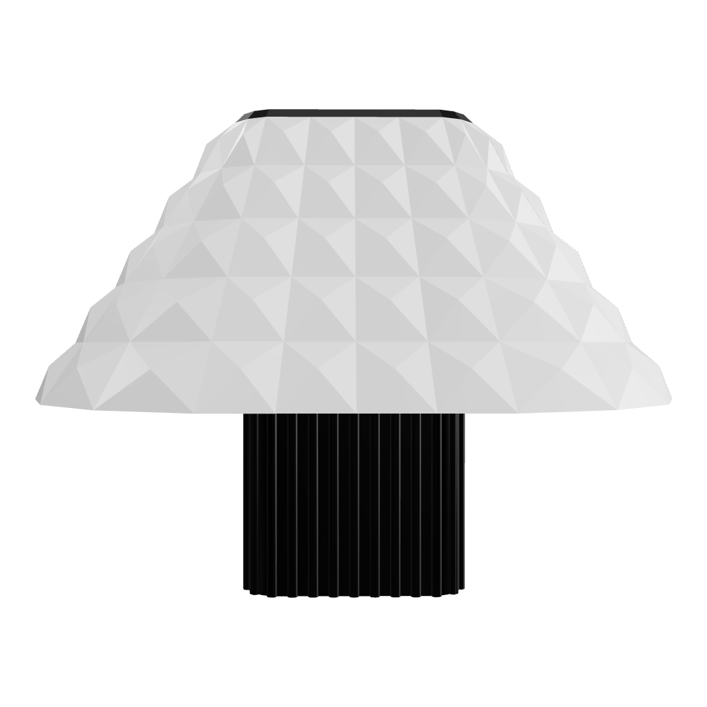 Frosted white shikaku 3d model