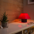 Nuclear Red Shikaku Lamp Lifestyle Shot