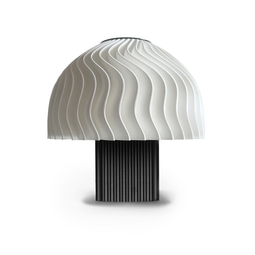 Dunes Frosted White Table Lamp